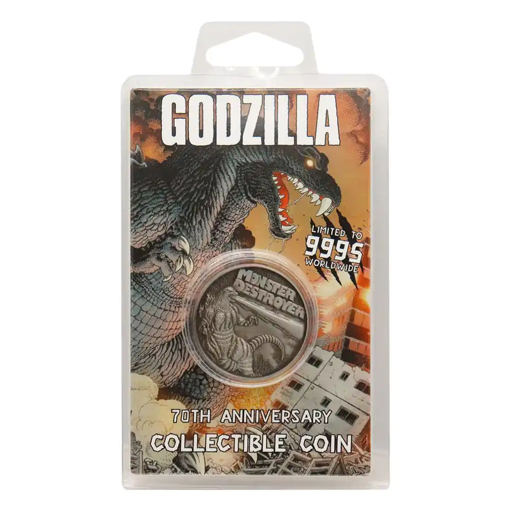 Godzilla Sammelmünze 70th Anniversary Limited Edition termékfotó