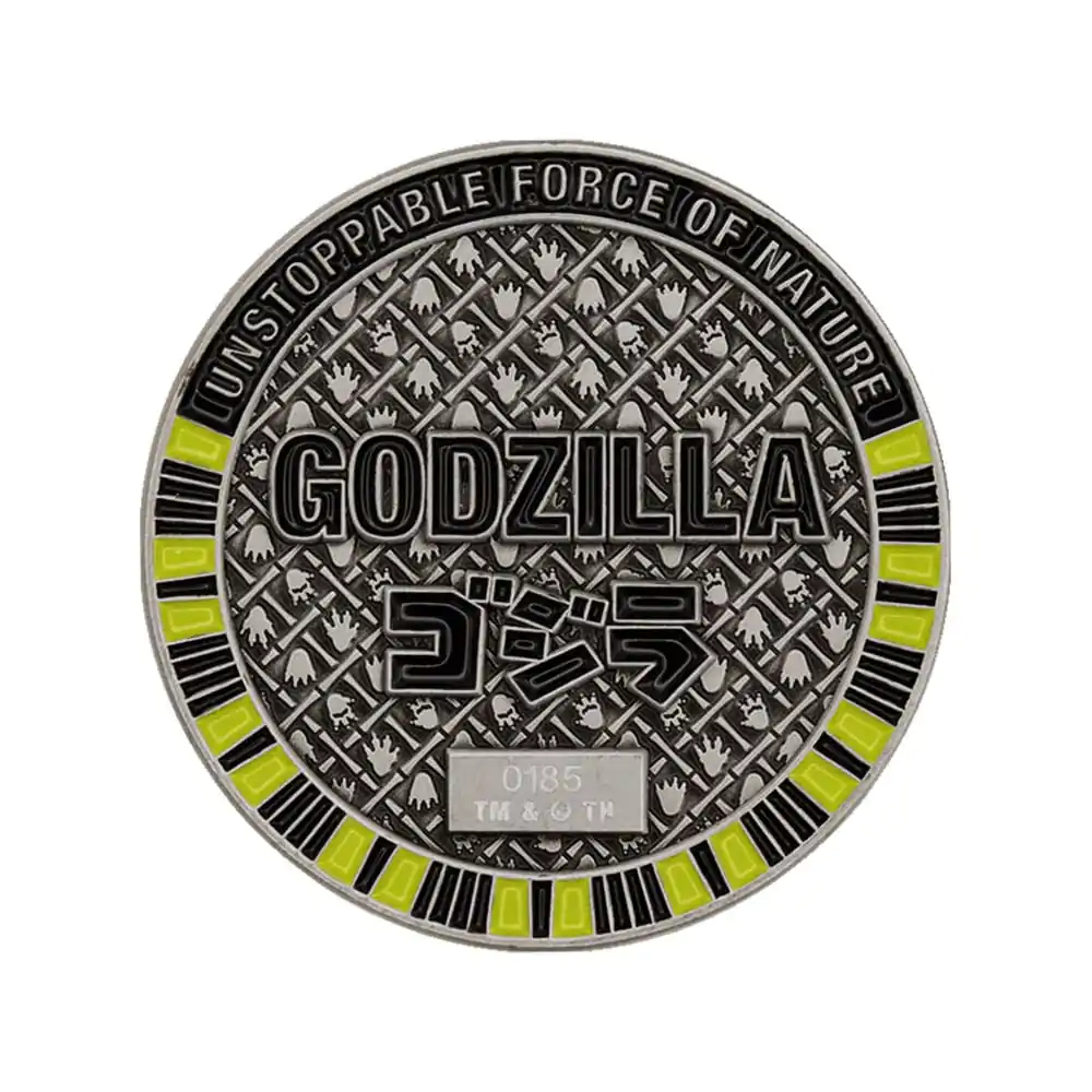 Godzilla 70th Anniversary Gyűjthető érme Limitált kiadás termékfotó