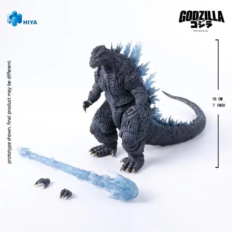 Godzilla Against Mechagodzilla (2002) Exquisite Basic Heat Ray Godzilla akciófigura 18 cm  termékfotó