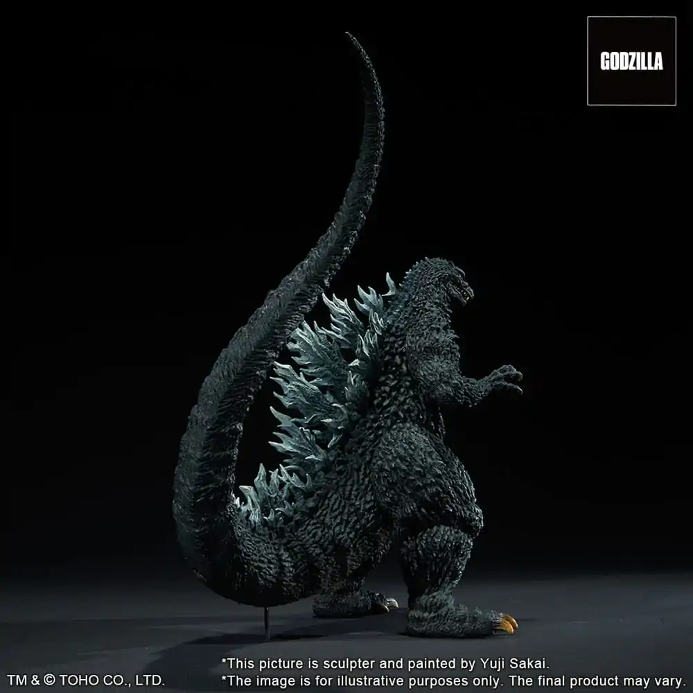 Godzilla against Mechagodzilla 2002 TOHO Yuji Sakai Modeling Collection Godzilla Battle in the Storm PVC szobor figura 28 cm termékfotó