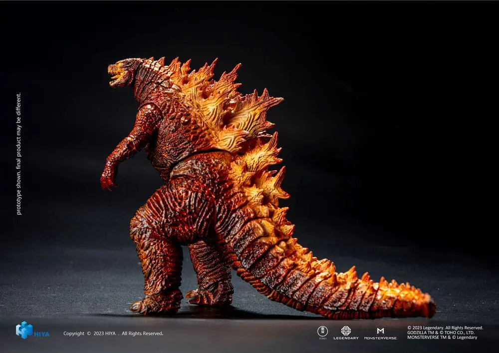 Godzilla Exquisite Basic Godzilla: King of the Monsters Burning Godzilla akciófigura 18 cm termékfotó