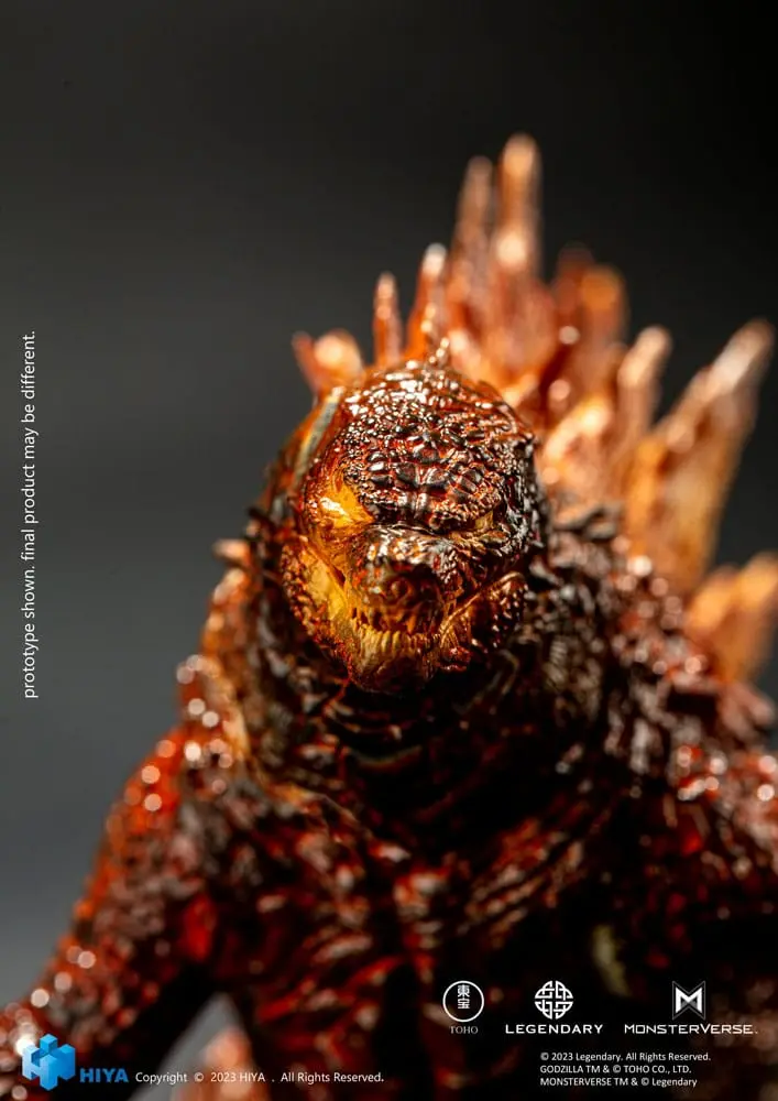 Godzilla Exquisite Basic Godzilla: King of the Monsters Burning Godzilla akciófigura 18 cm termékfotó