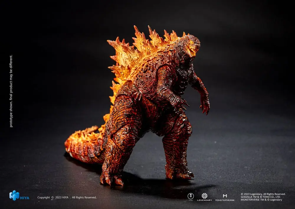 Godzilla Exquisite Basic Godzilla: King of the Monsters Burning Godzilla akciófigura 18 cm termékfotó