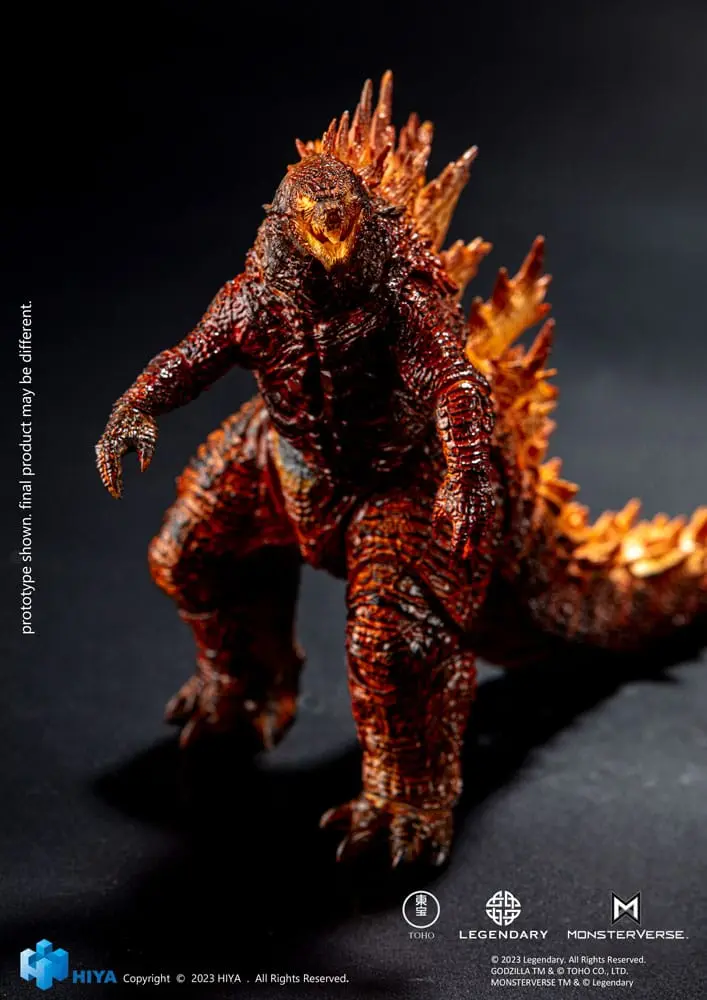 Godzilla Exquisite Basic Godzilla: King of the Monsters Burning Godzilla akciófigura 18 cm termékfotó