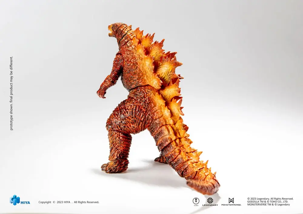 Godzilla Exquisite Basic Godzilla: King of the Monsters Burning Godzilla akciófigura 18 cm termékfotó