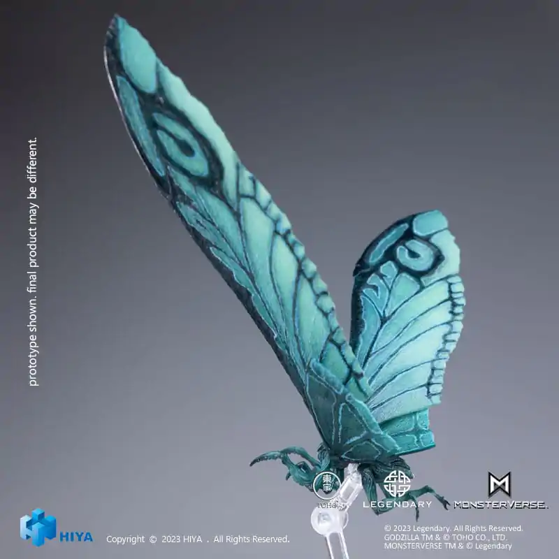 Godzilla Exquisite Basic Godzilla: King of the Monsters Mothra Emerald Titan Version akciófigura 36 cm termékfotó