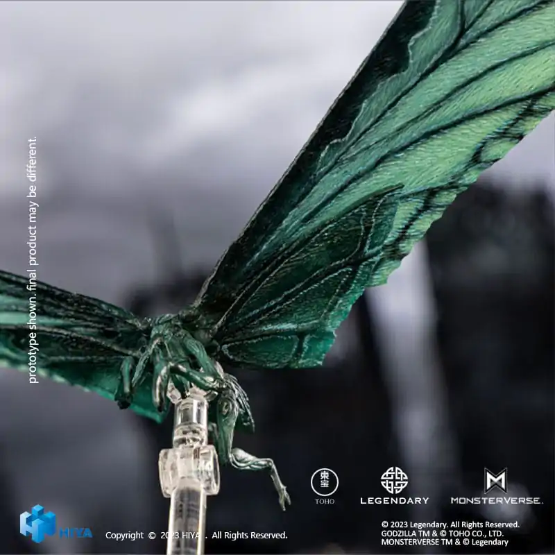 Godzilla Exquisite Basic Godzilla: King of the Monsters Mothra Emerald Titan Version akciófigura 36 cm termékfotó