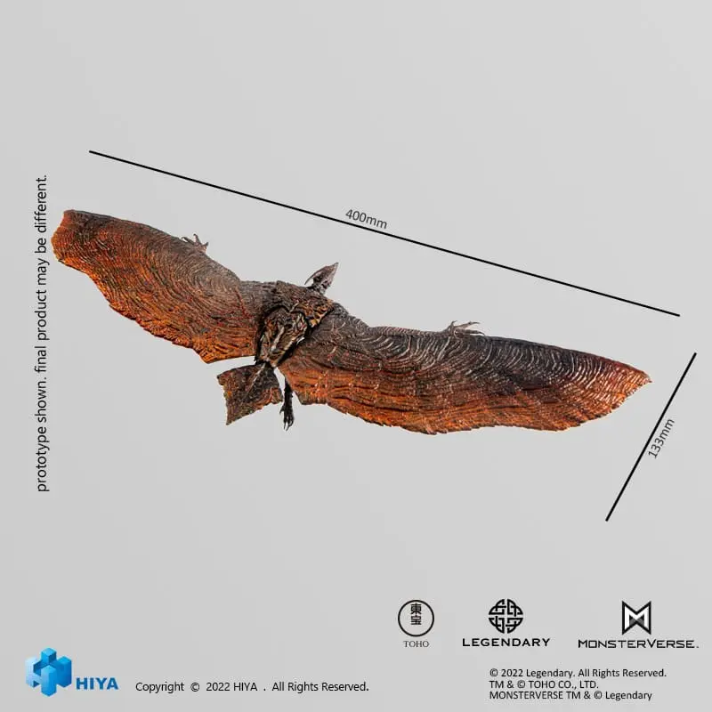 Godzilla Exquisite Basic Godzilla: King of the Monsters Rodan akciófigura 13 cm termékfotó