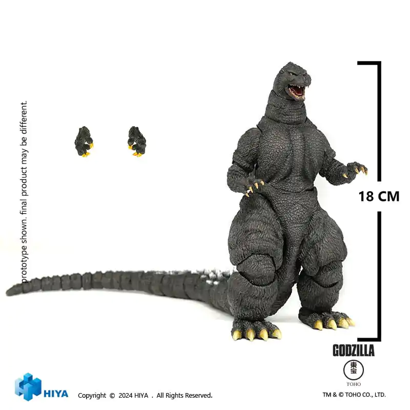 Godzilla Exquisite Basic Godzilla vs King Ghidorah Godzilla Hokkaido akciófigura 18 cm termékfotó