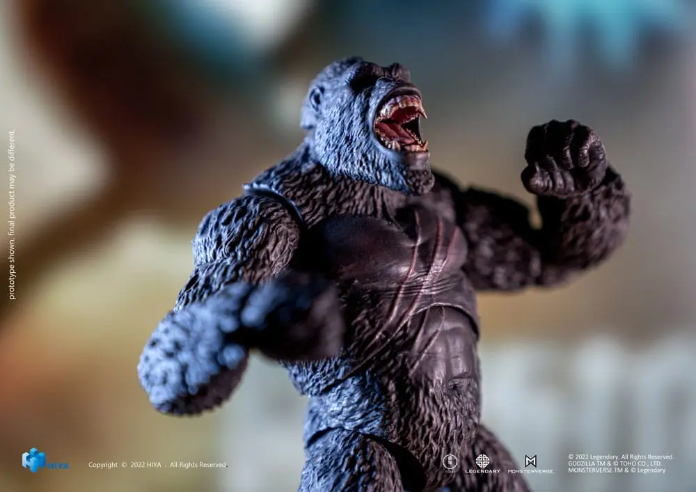 Godzilla Exquisite Basic Godzilla vs Kong (2021) Kong akciófigura 16 cm termékfotó