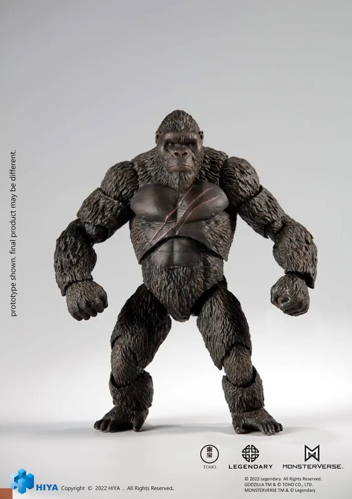 Godzilla Exquisite Basic Godzilla vs Kong (2021) Kong akciófigura 16 cm termékfotó