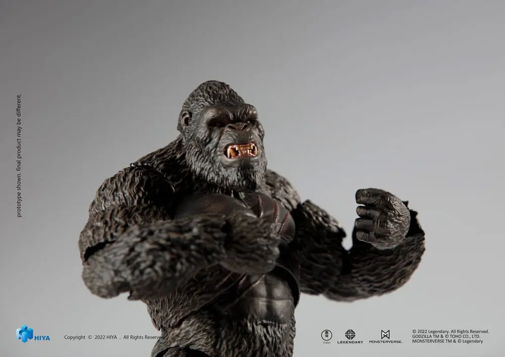 Godzilla Exquisite Basic Godzilla vs Kong (2021) Kong akciófigura 16 cm termékfotó