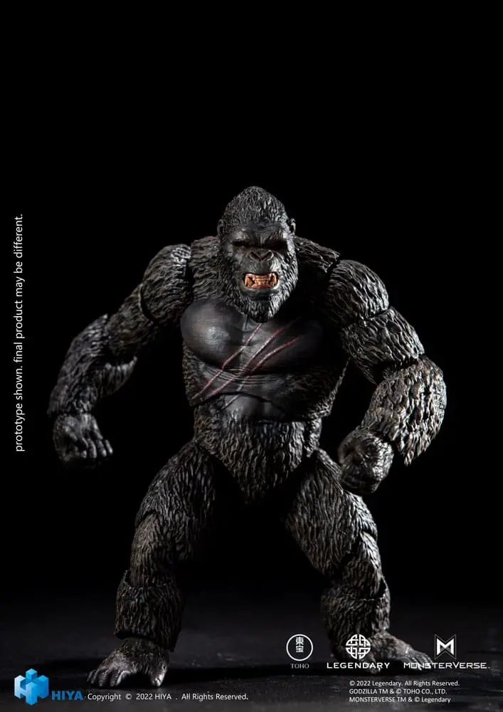 Godzilla Exquisite Basic Godzilla vs Kong (2021) Kong akciófigura 16 cm termékfotó
