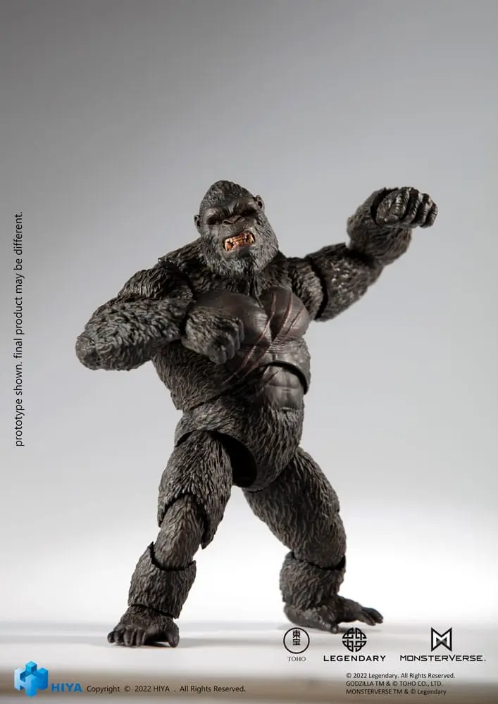 Godzilla Exquisite Basic Godzilla vs Kong (2021) Kong akciófigura 16 cm termékfotó
