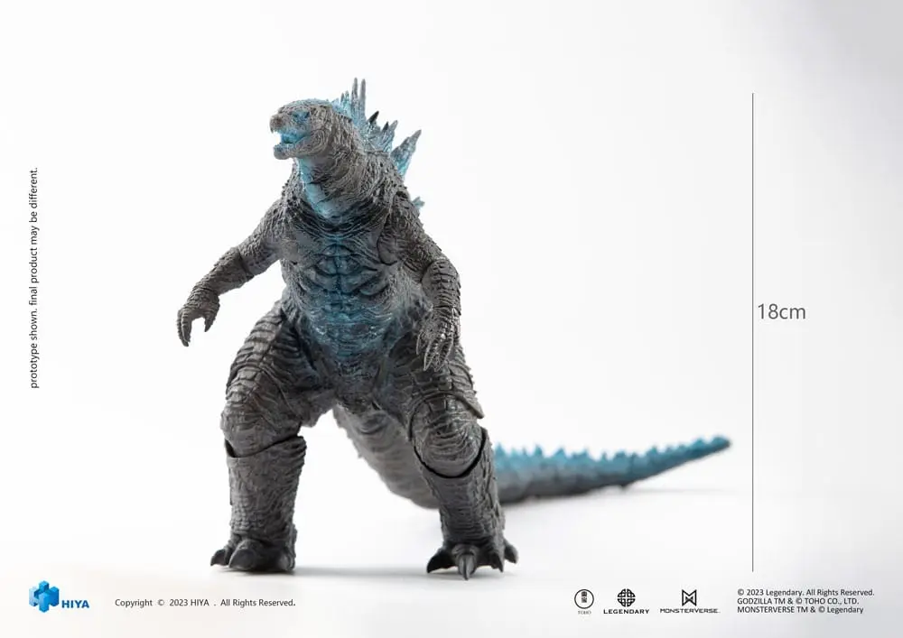 Godzilla Exquisite Basic Godzilla vs. Kong Heat Ray Godzilla akciófigura 18 cm termékfotó