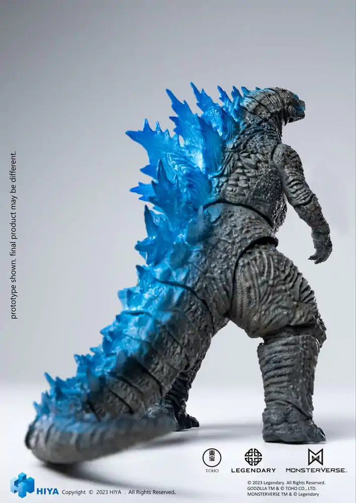 Godzilla Exquisite Basic Godzilla vs. Kong Heat Ray Godzilla Translucent Version akciófigura 18 cm termékfotó
