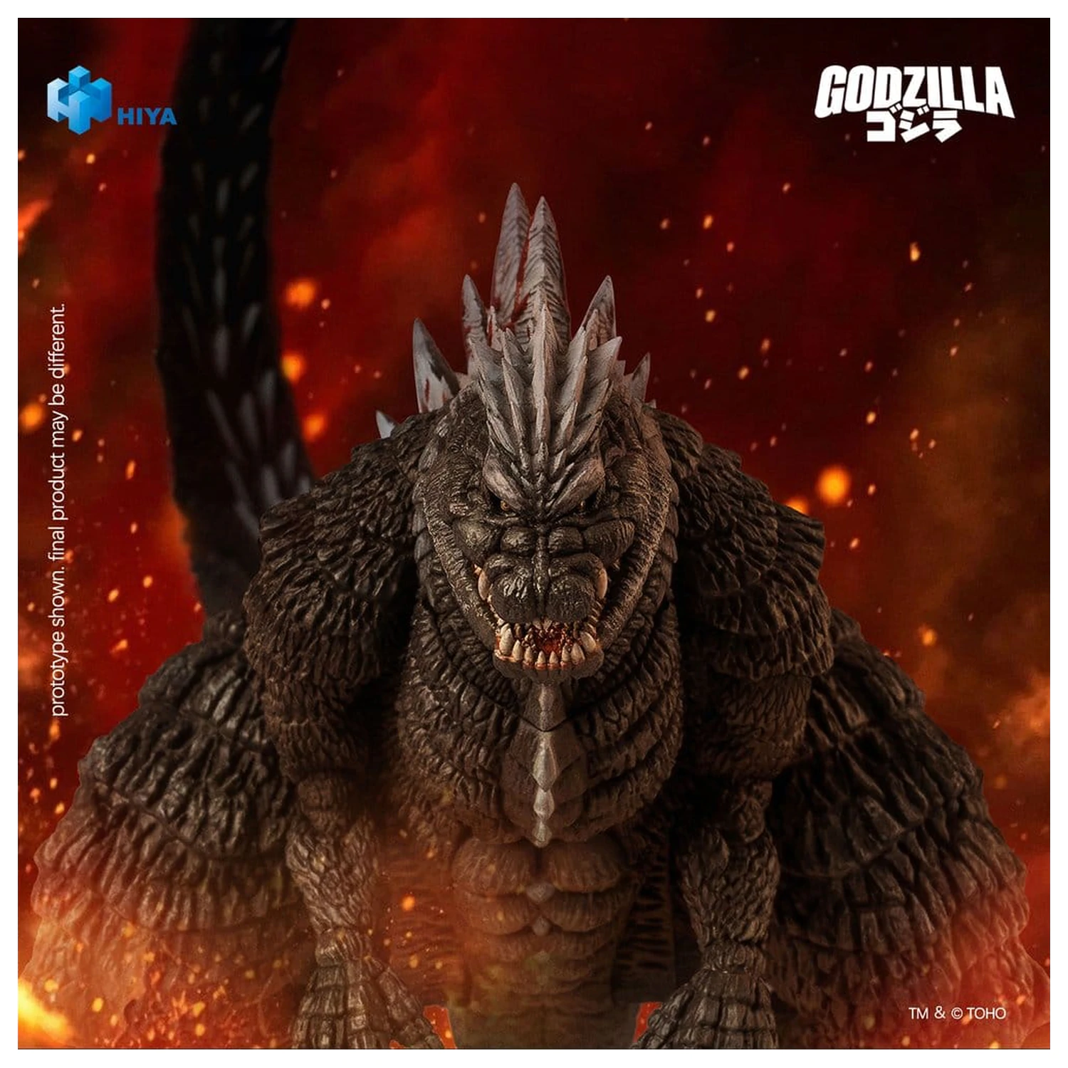 Godzilla Exquisite Basic Series akciófigura Singular Point Godzilla Ultima Version 17 cm termékfotó