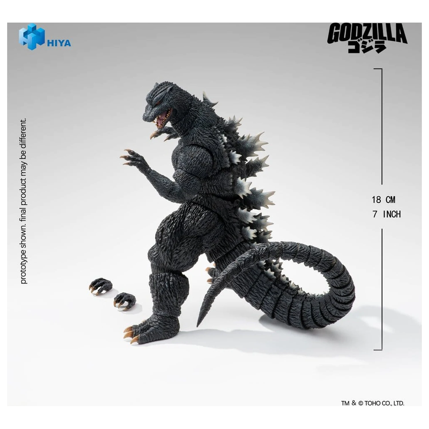 Godzilla: Final Wars (2004) Exquisite Basic akciófigura Godzilla 18 cm termékfotó