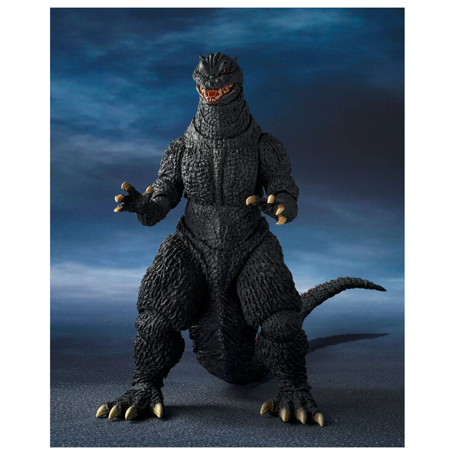 Godzilla: Final Wars S.H.MonsterArts akciófigura Godzilla Heat Ray Ver. vs. New Gotengo 16 cm termékfotó