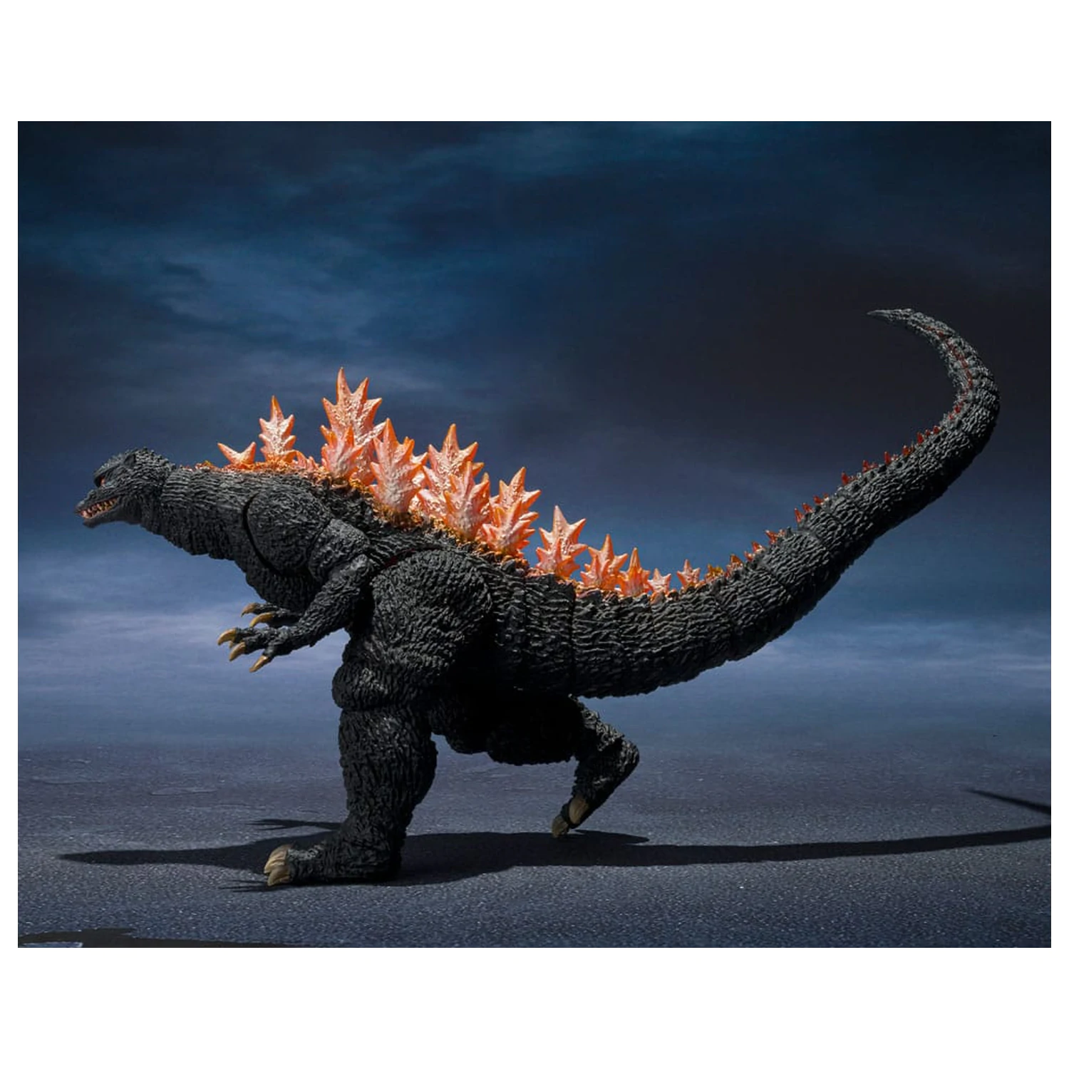 Godzilla: Final Wars S.H.MonsterArts akciófigura Godzilla Heat Ray Ver. vs. New Gotengo 16 cm termékfotó