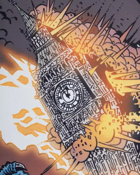 Godzilla Fire nagyméretű egérpad termékfotó