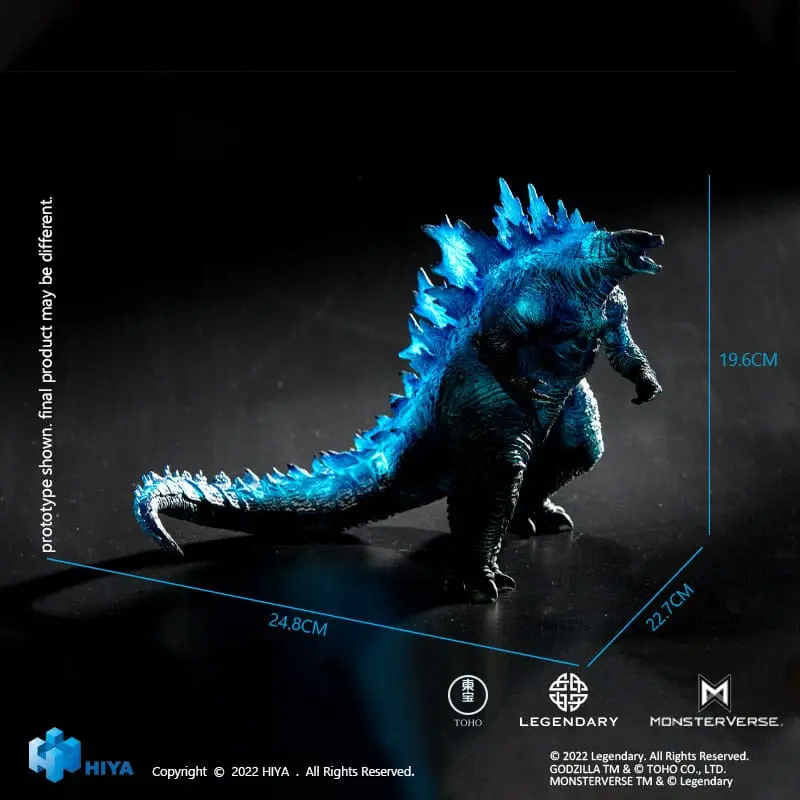 Godzilla Godzilla vs Kong (2021) Godzilla 2022 Exkluzív PVC szobor figura 20 cm termékfotó