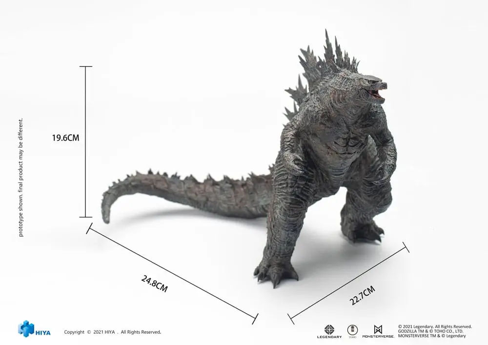 Godzilla Godzilla vs Kong (2021) Godzilla PVC szobor figura 20 cm termékfotó