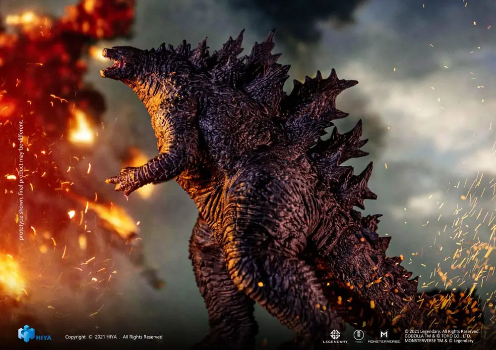 Godzilla Godzilla vs Kong (2021) Godzilla PVC szobor figura 20 cm termékfotó