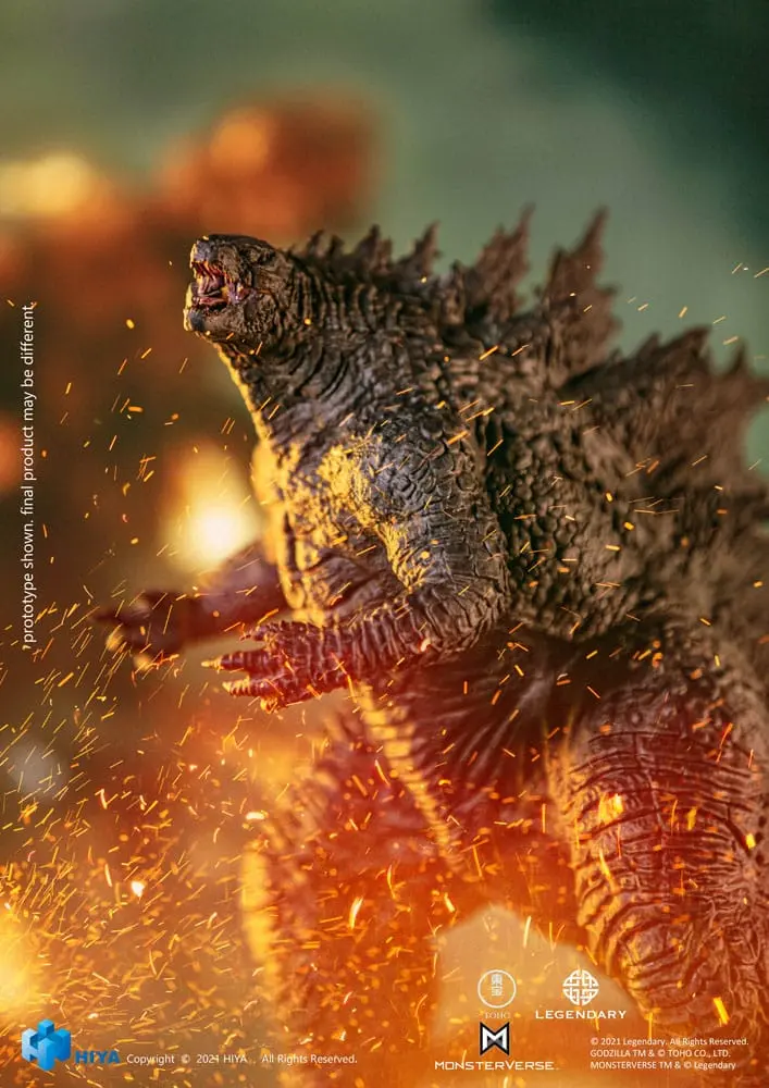Godzilla Godzilla vs Kong (2021) Godzilla PVC szobor figura 20 cm termékfotó