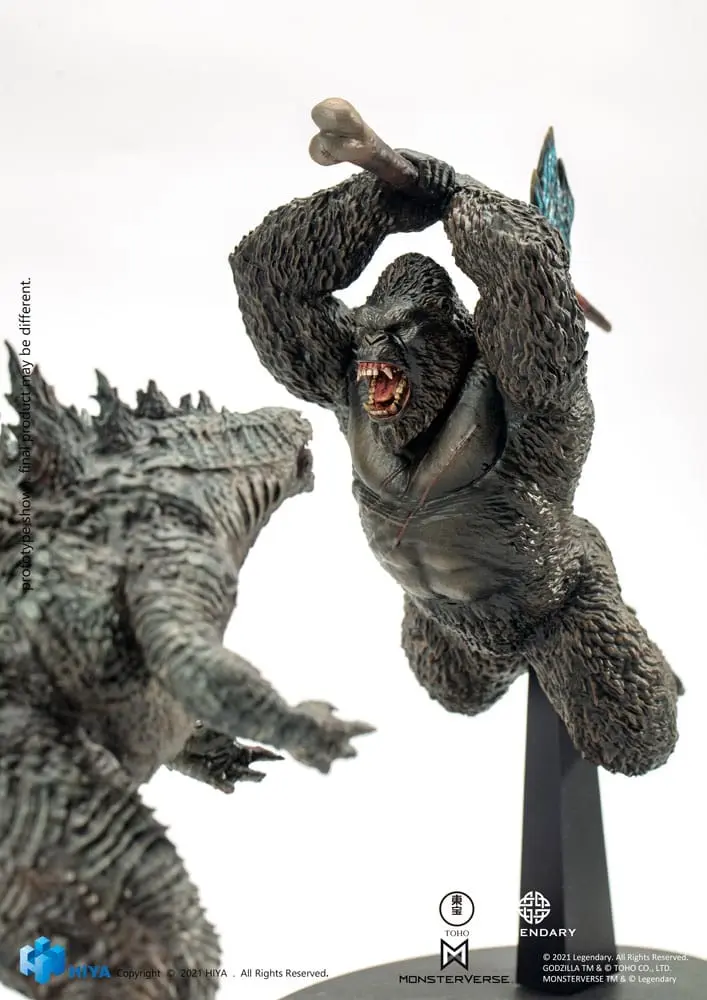 Godzilla Godzilla vs Kong (2021) Kong PVC szobor figura 26 cm termékfotó