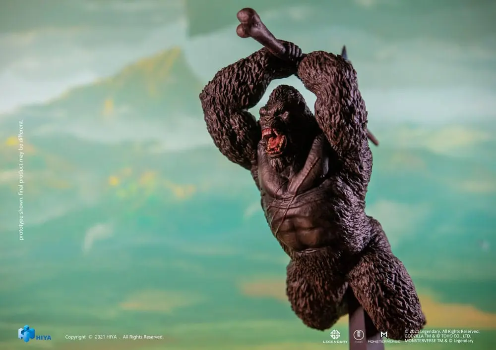 Godzilla Godzilla vs Kong (2021) Kong PVC szobor figura 26 cm termékfotó