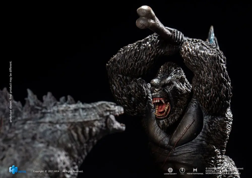 Godzilla Godzilla vs Kong (2021) Kong PVC szobor figura 26 cm termékfotó