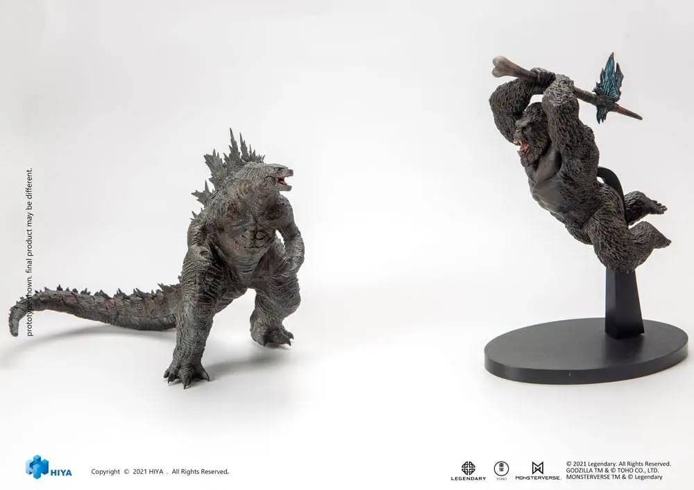 Godzilla Godzilla vs Kong (2021) Kong PVC szobor figura 26 cm termékfotó