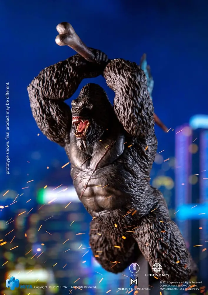 Godzilla Godzilla vs Kong (2021) Kong PVC szobor figura 26 cm termékfotó