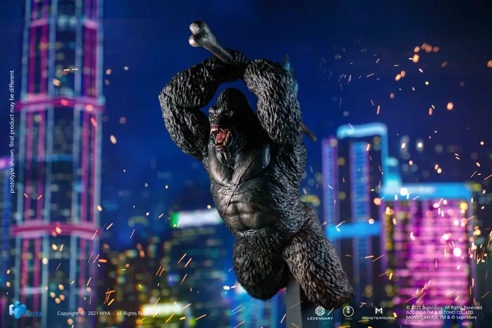 Godzilla Godzilla vs Kong (2021) Kong PVC szobor figura 26 cm termékfotó
