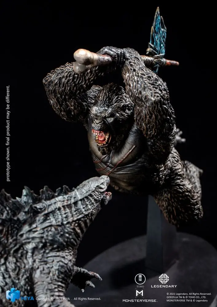 Godzilla Godzilla vs Kong (2021) Kong PVC szobor figura 26 cm termékfotó