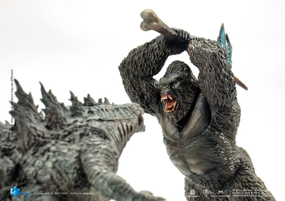 Godzilla Godzilla vs Kong (2021) Kong PVC szobor figura 26 cm termékfotó