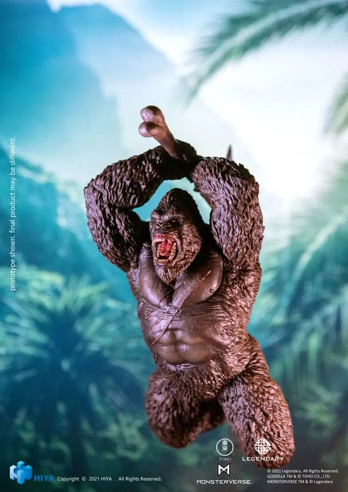 Godzilla Godzilla vs Kong (2021) Kong PVC szobor figura 26 cm termékfotó