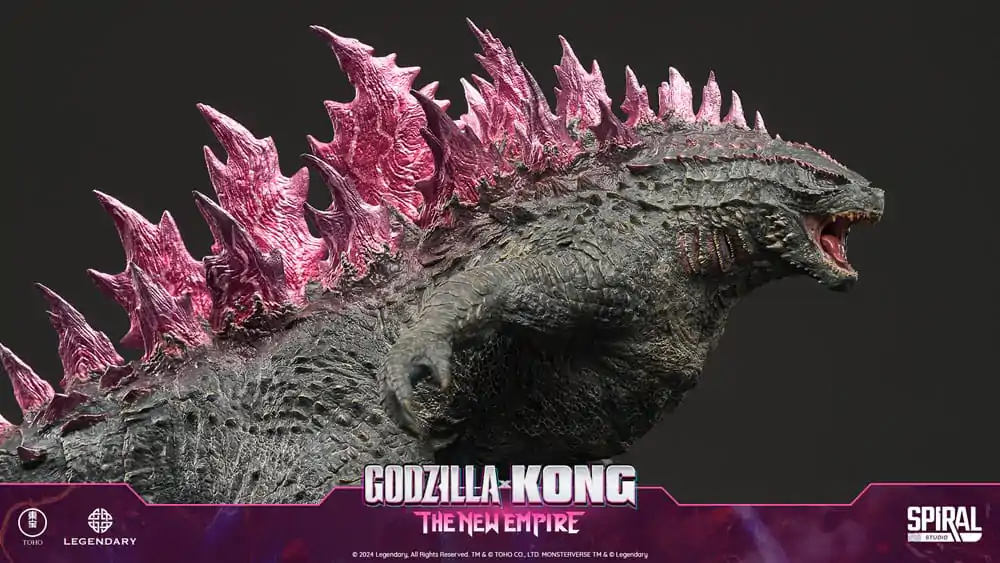 Godzilla Hall of Fame Godzilla 2024 Evolved Form (Heat Ray Version) PVC szobor figura 27 cm termékfotó