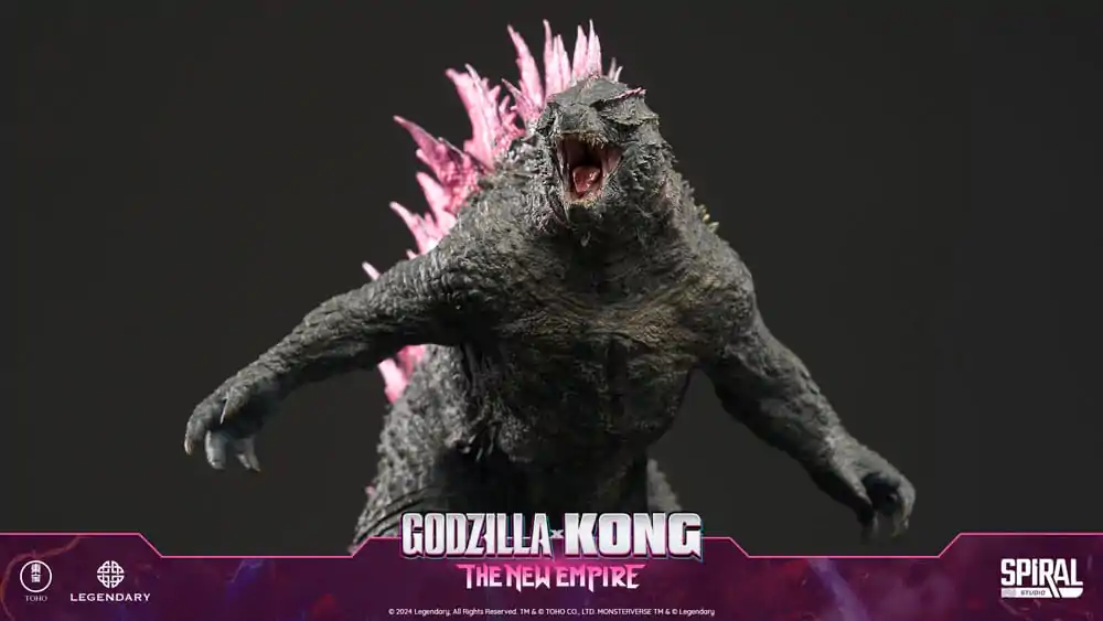 Godzilla Hall of Fame Godzilla 2024 Evolved Form (Heat Ray Version) PVC szobor figura 27 cm termékfotó