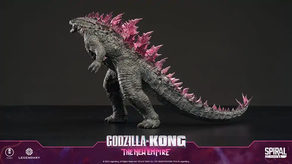 Godzilla Hall of Fame Godzilla 2024 Evolved Form (Heat Ray Version) PVC szobor figura 27 cm termékfotó