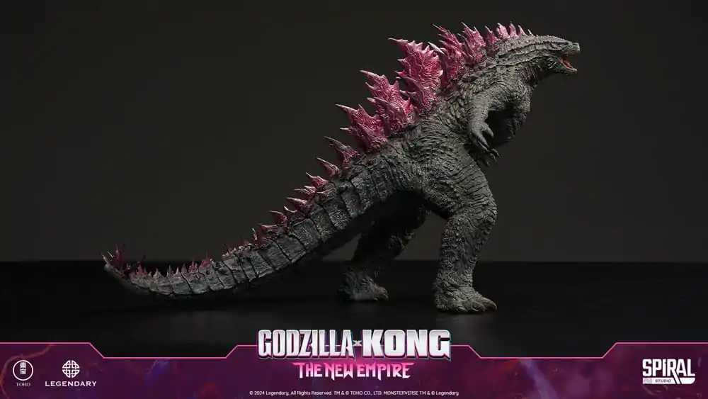 Godzilla Hall of Fame Godzilla 2024 Evolved Form (Heat Ray Version) PVC szobor figura 27 cm termékfotó