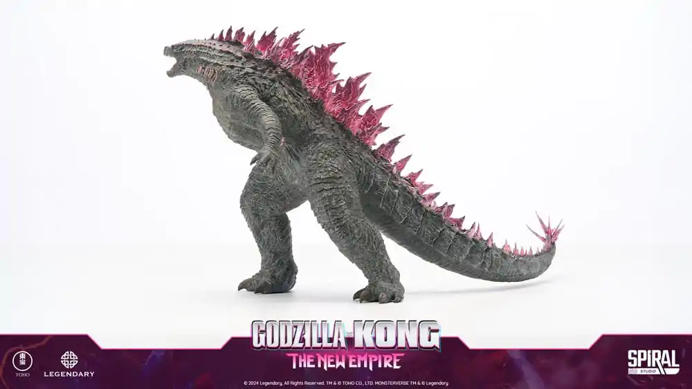 Godzilla Hall of Fame Godzilla 2024 Evolved Form (Heat Ray Version) PVC szobor figura 27 cm termékfotó