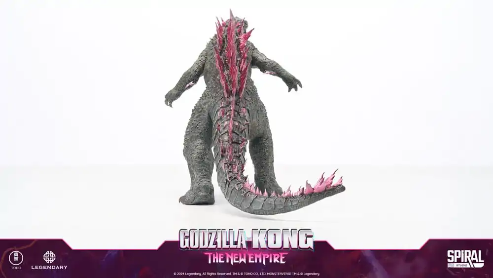 Godzilla Hall of Fame Godzilla 2024 Evolved Form (Heat Ray Version) PVC szobor figura 27 cm termékfotó