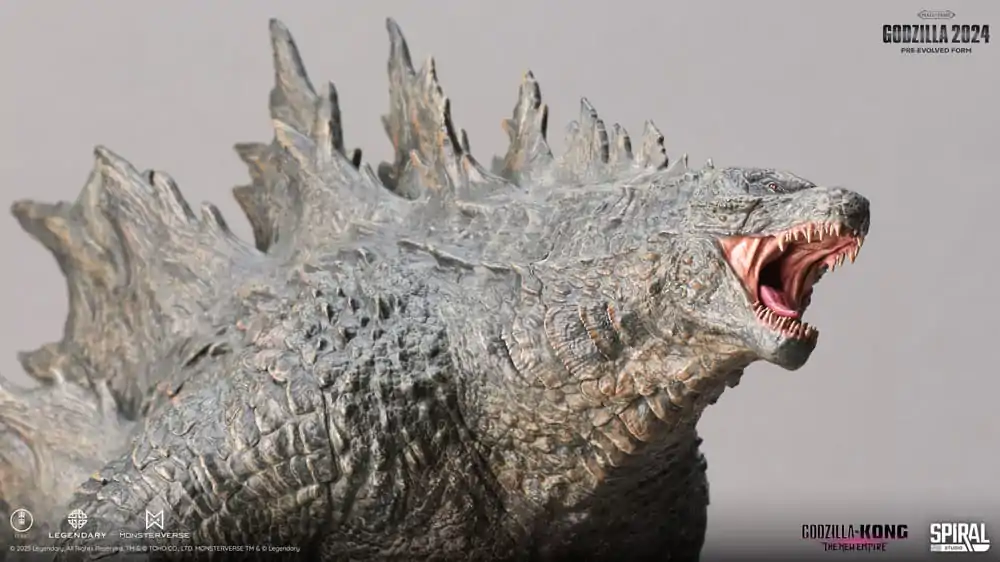Godzilla Hall of Fame Godzilla 2024 Pre-Evolved Form PVC szobor figura 26 cm termékfotó