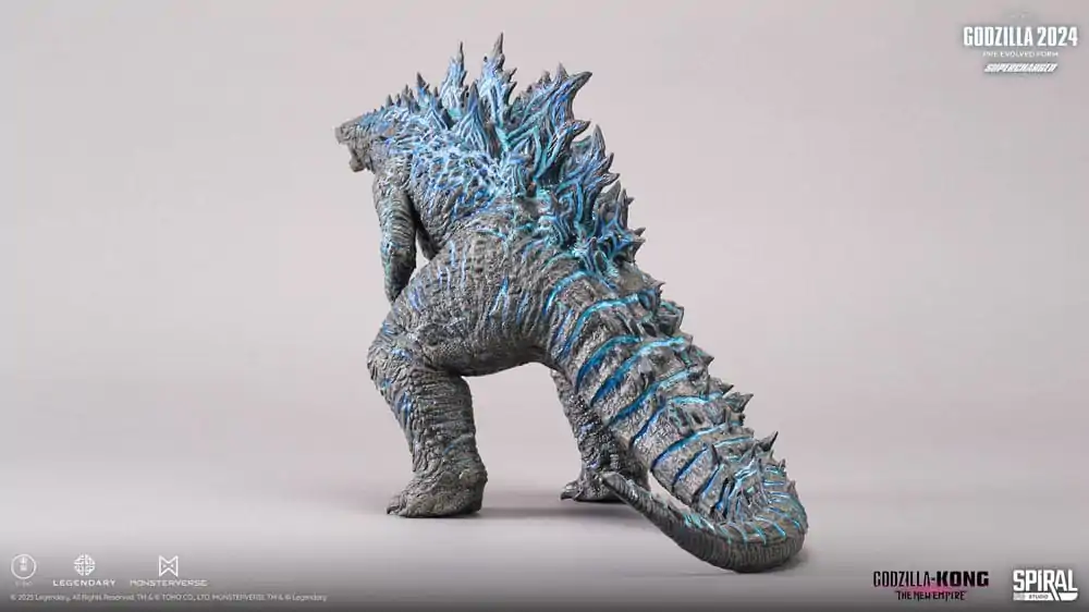 Godzilla Hall of Fame Godzilla 2024 Pre-Evolved Form (Superchargd Version) PVC szobor figura 26 cm termékfotó