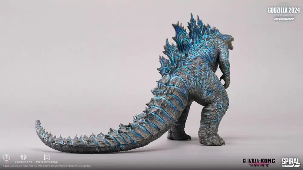 Godzilla Hall of Fame Godzilla 2024 Pre-Evolved Form (Superchargd Version) PVC szobor figura 26 cm termékfotó