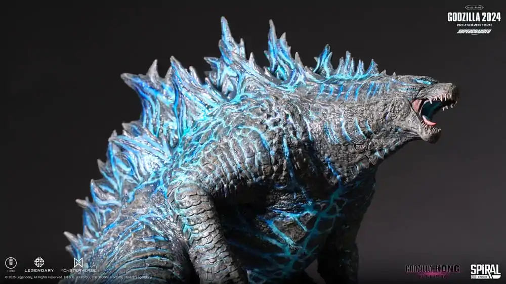 Godzilla Hall of Fame Godzilla 2024 Pre-Evolved Form (Superchargd Version) PVC szobor figura 26 cm termékfotó