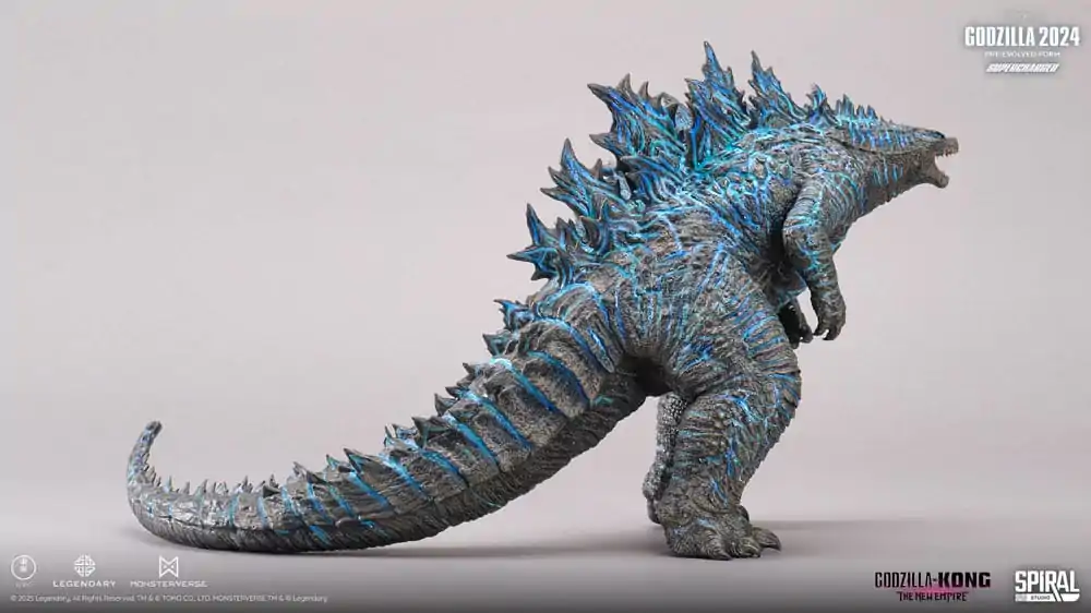 Godzilla Hall of Fame Godzilla 2024 Pre-Evolved Form (Superchargd Version) PVC szobor figura 26 cm termékfotó