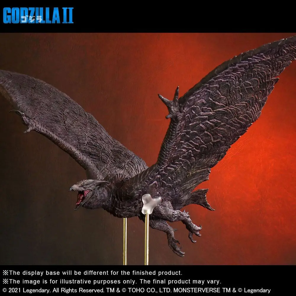 Godzilla II TOHO nagy Kaiju Series PVC szobor figura Rodan 56 cm termékfotó